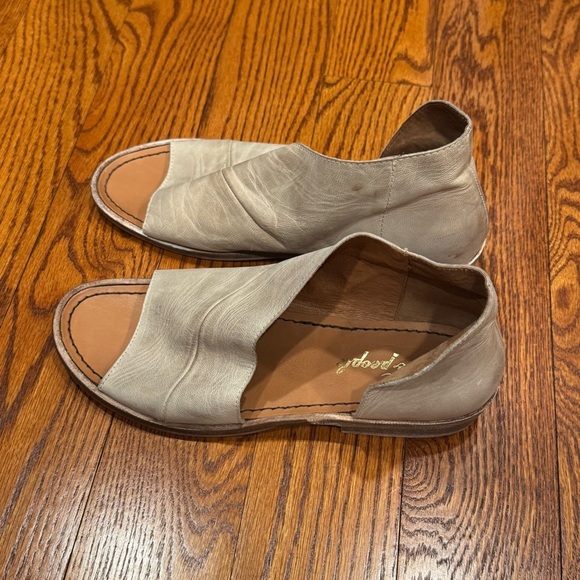 Free People Mont Blanc Sandals in cream size 8 EU 38 - Picture 8 of 10